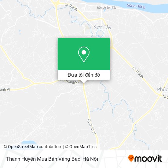 Bản đồ Thanh Huyền Mua Bán Vàng Bạc