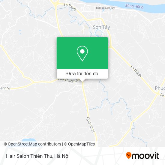 Bản đồ Hair Salon Thiên Thu
