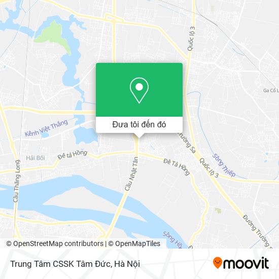 Bản đồ Trung Tâm CSSK Tâm Đức