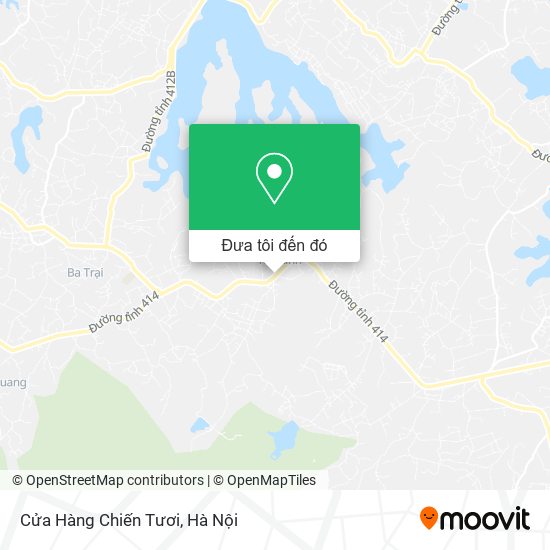 Bản đồ Cửa Hàng Chiến Tươi