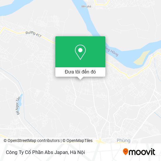 Bản đồ Công Ty Cổ Phần Abs Japan