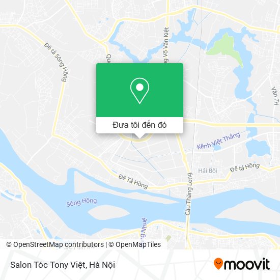 Bản đồ Salon Tóc Tony Việt