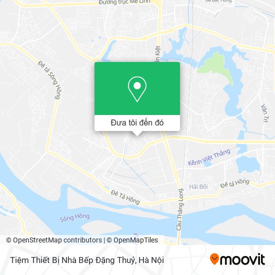 Bản đồ Tiệm Thiết Bị Nhà Bếp Đặng Thuỷ