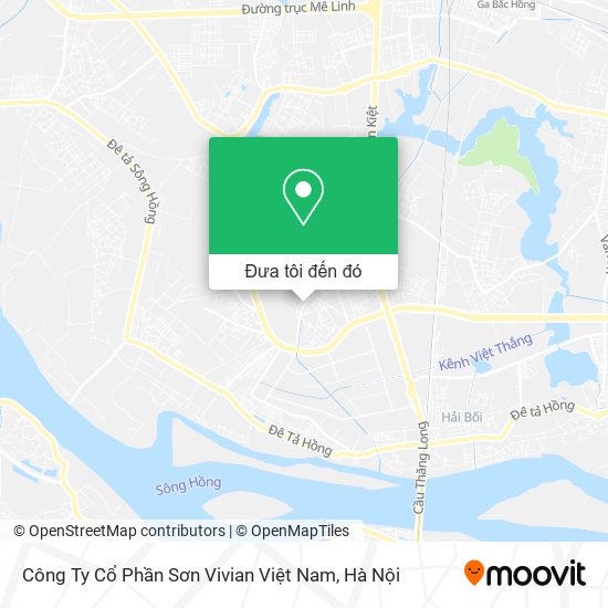 Bản đồ Công Ty Cổ Phần Sơn Vivian Việt Nam