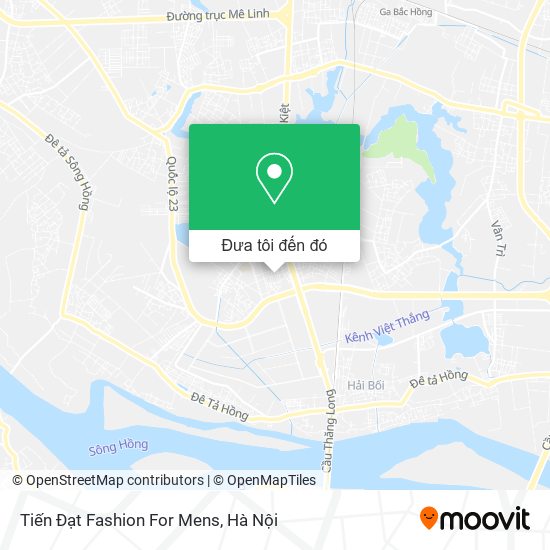 Bản đồ Tiến Đạt Fashion For Mens