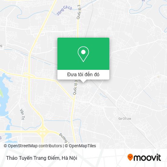 Bản đồ Thảo Tuyến Trang Điểm