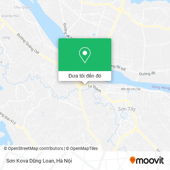 Bản đồ Sơn Kova Dũng Loan