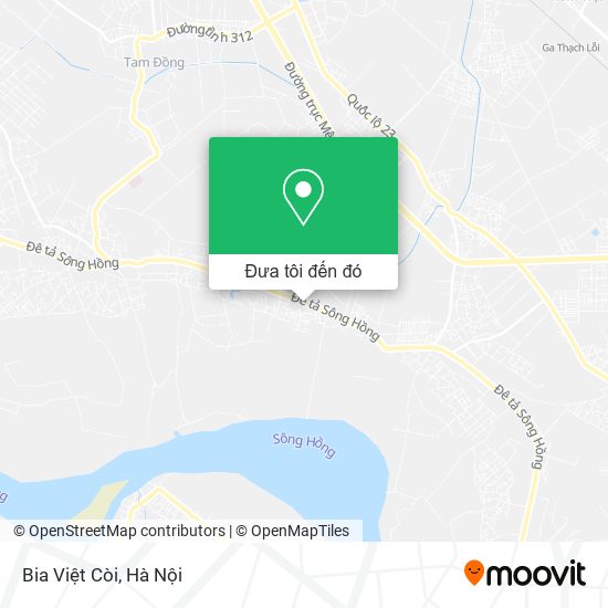 Bản đồ Bia Việt Còi