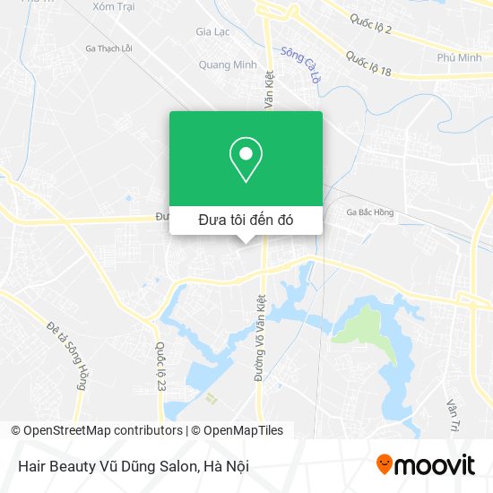 Bản đồ Hair Beauty Vũ Dũng Salon