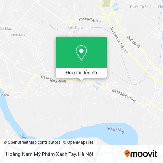 Bản đồ Hoàng Nam Mỹ Phẩm Xách Tay