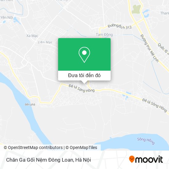 Bản đồ Chăn Ga Gối Nệm Đông Loan