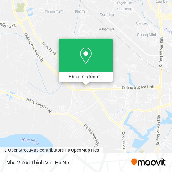 Bản đồ Nhà Vườn Thịnh Vui