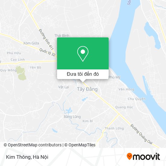 Bản đồ Kim Thông
