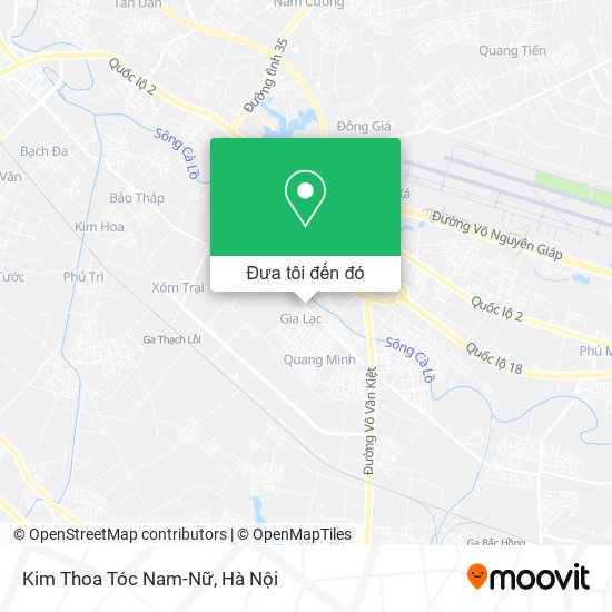 Bản đồ Kim Thoa Tóc Nam-Nữ
