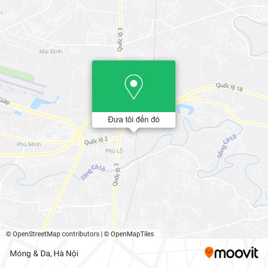 Bản đồ Móng & Da