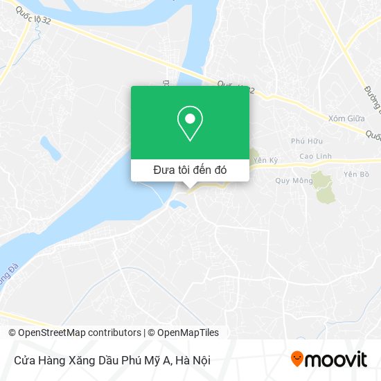 Bản đồ Cửa Hàng Xăng Dầu Phú Mỹ A