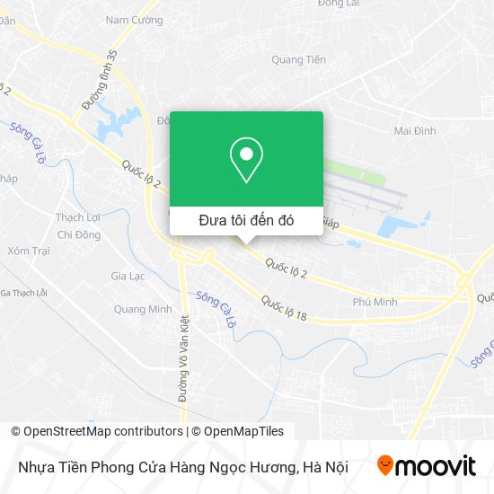 Bản đồ Nhựa Tiền Phong Cửa Hàng Ngọc Hương