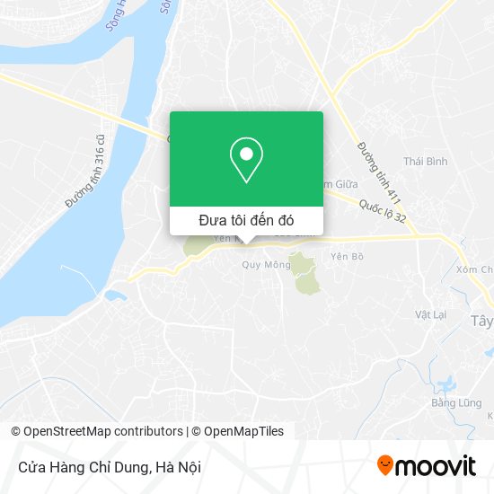 Bản đồ Cửa Hàng Chỉ Dung