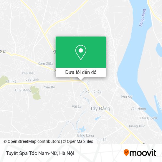 Bản đồ Tuyết Spa Tóc Nam-Nữ