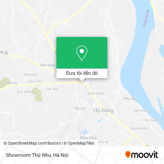 Bản đồ Showroom Thứ Nhu