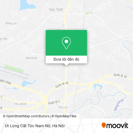 Bản đồ Út Lừng Cắt Tóc Nam Nữ