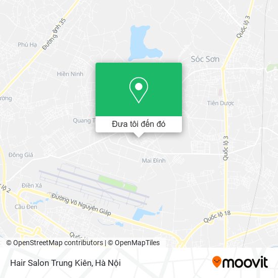 Bản đồ Hair Salon Trung Kiên