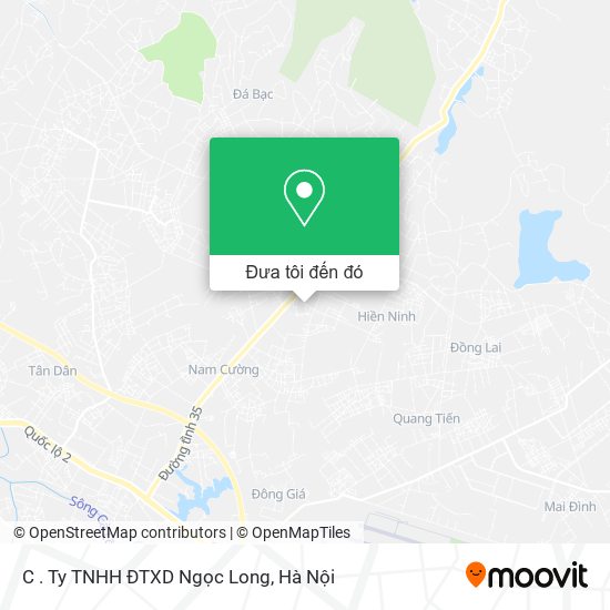 Bản đồ C . Ty TNHH ĐTXD Ngọc Long