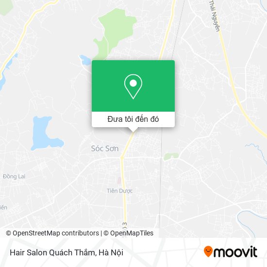 Bản đồ Hair Salon Quách Thắm