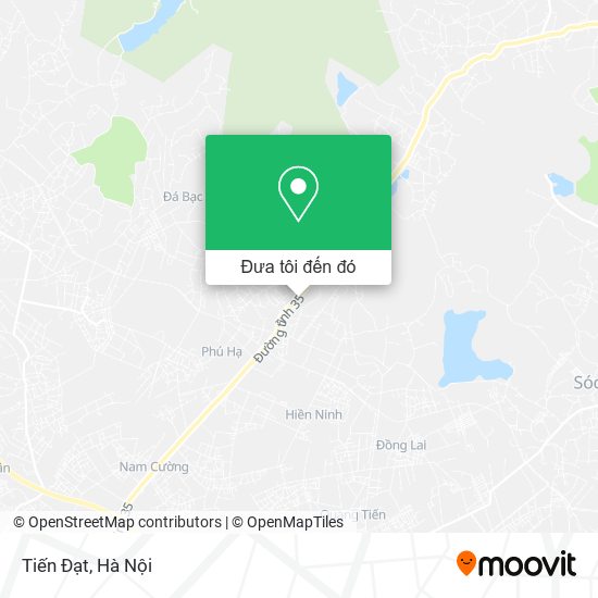 Bản đồ Tiến Đạt