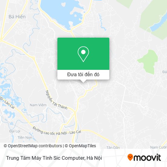 Bản đồ Trung Tâm Máy Tính Sic Computer