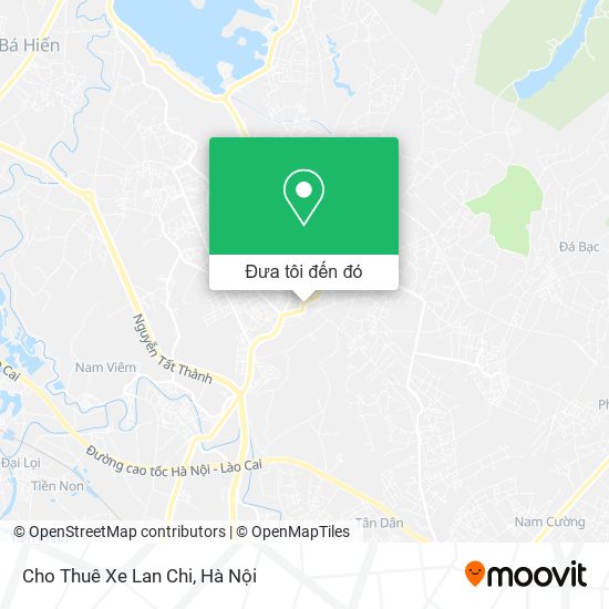 Bản đồ Cho Thuê Xe Lan Chi