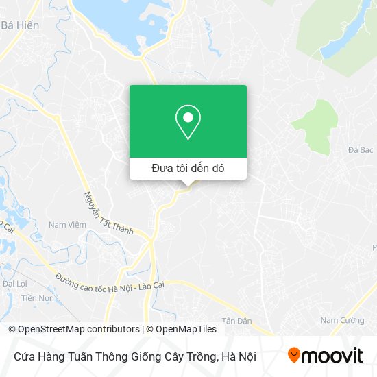 Bản đồ Cửa Hàng Tuấn Thông Giống Cây Trồng