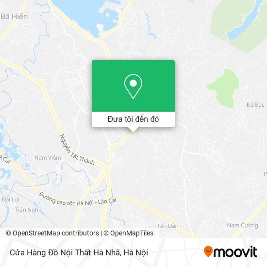 Bản đồ Cửa Hàng Đồ Nội Thất Hà Nhã