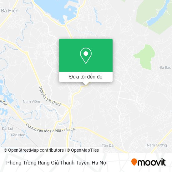 Bản đồ Phòng Trồng Răng Giả Thanh Tuyền