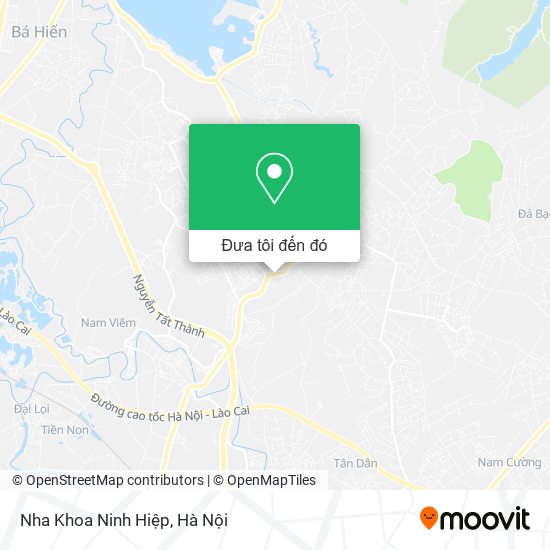 Bản đồ Nha Khoa Ninh Hiệp