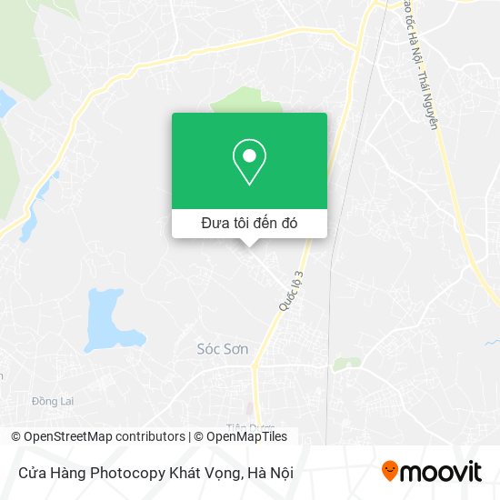 Bản đồ Cửa Hàng Photocopy Khát Vọng