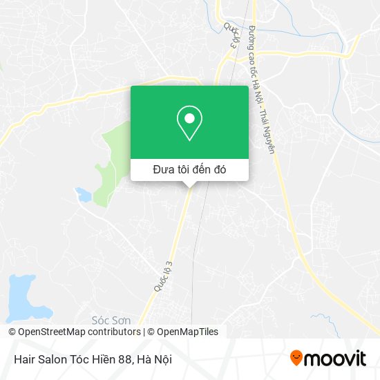 Bản đồ Hair Salon Tóc Hiền 88