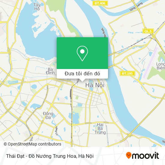 Bản đồ Thái Đạt - Đồ Nướng Trung Hoa