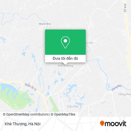 Bản đồ Khê Thượng