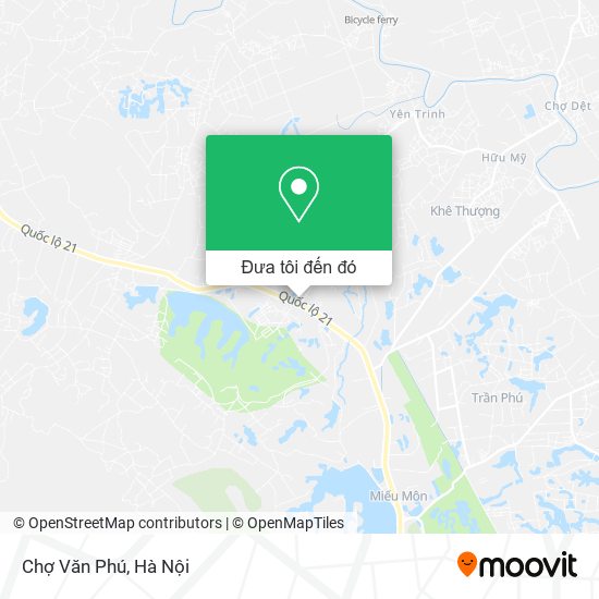 Bản đồ Chợ Văn Phú