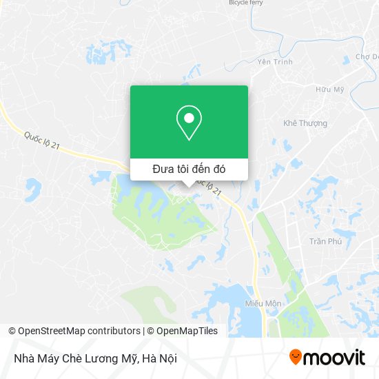 Bản đồ Nhà Máy Chè Lương Mỹ