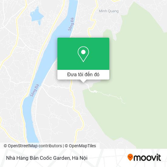 Bản đồ Nhà Hàng Bản Coốc Garden