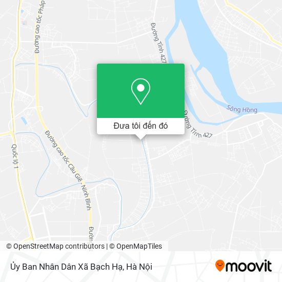Bản đồ Ủy Ban Nhân Dân Xã Bạch Hạ