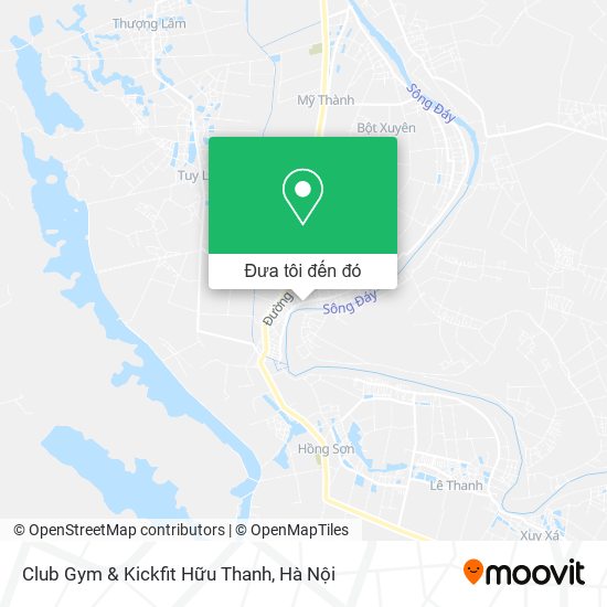 Bản đồ Club Gym & Kickfit Hữu Thanh