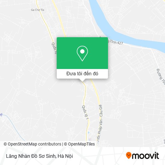 Bản đồ Lăng Nhàn Đồ Sơ Sinh