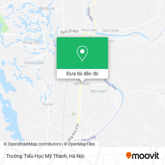 Bản đồ Trường Tiểu Học Mỹ Thành