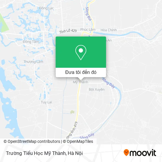 Bản đồ Trường Tiểu Học Mỹ Thành