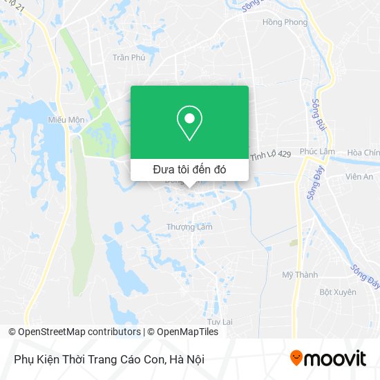 Bản đồ Phụ Kiện Thời Trang Cáo Con
