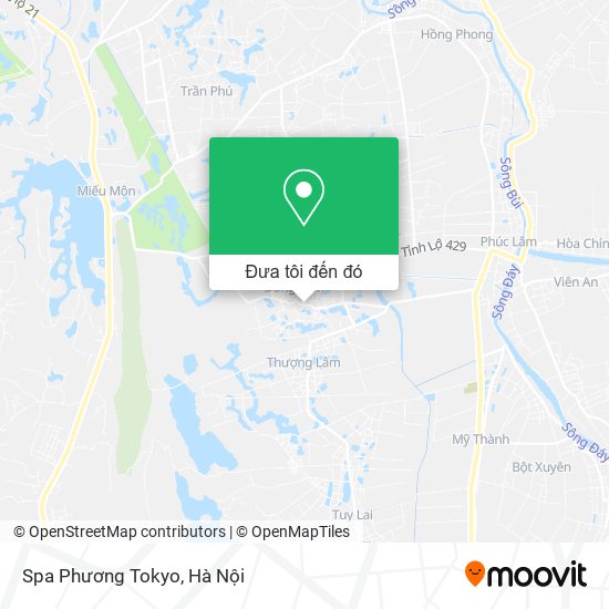 Bản đồ Spa Phương Tokyo