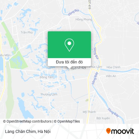Bản đồ Làng Chân Chim
